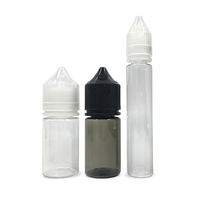 30 ml di V3 per olio essenziale per viti nero tappo di plastica gocciolante di bottiglia di plastica
