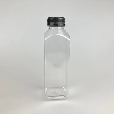 60 ml 120 ml 250 ml 350 ml 500 ml Bottiglia Quadrata di Succo di Frutta Con Capo Nero
