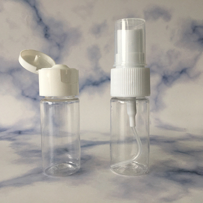 Bottiglia spray per imballaggio cosmetico in plastica PET di alta capacità 100ml 120ml 150ml 200ml 250ml 500ml bianca trasparente ambra blu
