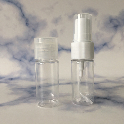 Flacone spray in plastica PET nero opaco con stampa serigrafica a forma di cosmo da 30 ml 60 ml 100 ml 150 m 200 ml 250 ml in magazzino