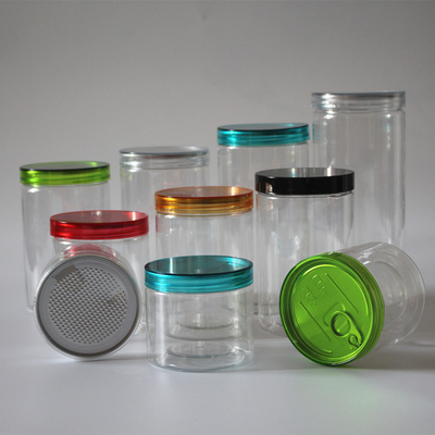 Hot Stamp Logo Bottine di plastica con coperchio a scoppio e coperchio a vite