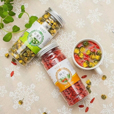 Vaso trasparente di fiori secchi 30 ml 50 ml