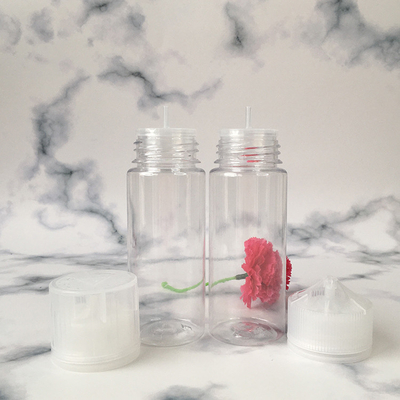 Bottiglia trasparente E Liquid 10ml 15ml 30ml 60ml 80ml 100ml Capo a vite