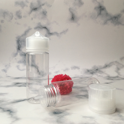 Bottiglia trasparente E Liquid 10ml 15ml 30ml 60ml 80ml 100ml Capo a vite