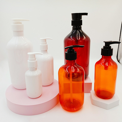 Dispensatori di liquidi sintetici bianchi Colore della bottiglia personalizzabile E campione fornito