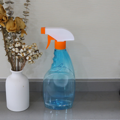 Bottiglia di pompa di trigger per la pulizia domestica eco-compatibile / bottiglia di spruzzo aerosol con logo personalizzato