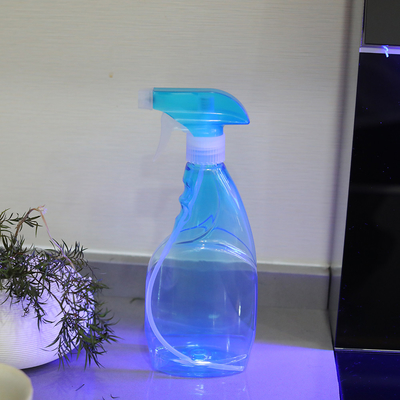 Stampa a schermo Bottiglia di pompa di accensione in PET Logo personalizzato Bottiglie di nebbia in plastica da 200 ml