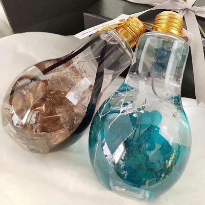 Bottiglia di lampadina di forma attraente Led 300 ml per bere succhi