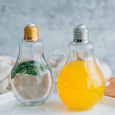 Modern Leak Proof Milk Tea Bottles Square Round 120ml 250ml 350ml 500ml Screw On Lid Isolato