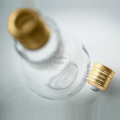 Coppa di latte e tè di plastica monouso in PET Bottiglia di bevande analcoliche di plastica vuota rotonda