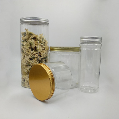Contenitori di vasetti di plastica personalizzati / contenitori di plastica contenitori con sigillo sensibile alla pressione