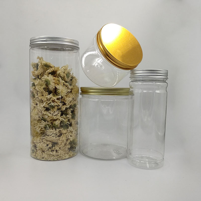 Contenitori di vasetti di plastica personalizzati / contenitori di plastica contenitori con sigillo sensibile alla pressione