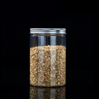 Imballaggio alimentare Biscotti vuoti Contenitore di stoccaggio Boccone di plastica 100 ml 200 ml Boccone di plastica trasparente