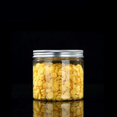 Imballaggio alimentare Biscotti vuoti Contenitore di stoccaggio Boccone di plastica 100 ml 200 ml Boccone di plastica trasparente