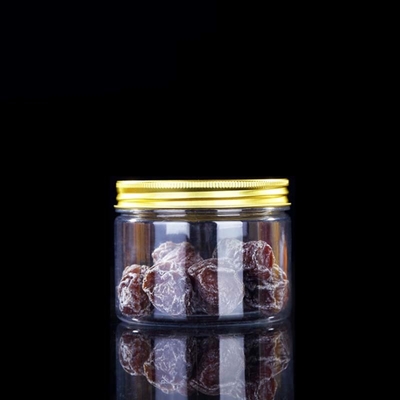 Imballaggio alimentare Biscotti vuoti Contenitore di stoccaggio Boccone di plastica 100 ml 200 ml Boccone di plastica trasparente