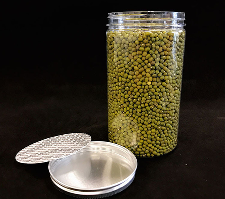 250ml Bottine di plastica con coperchio Contenitore PET per alimenti Proteine Polvere Bottine di plastica per viaggi Bottine di plastica PET Bottine di plastica