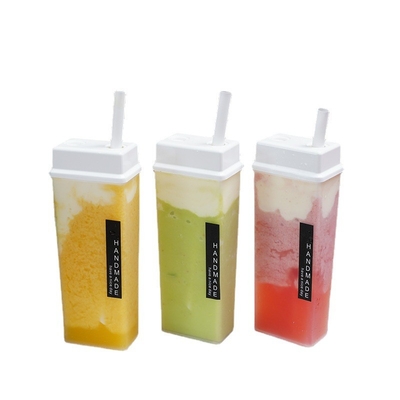 Moderne borse di tè a bolla isolate con manico a prova di perdite 120ml 250ml 350ml 500ml