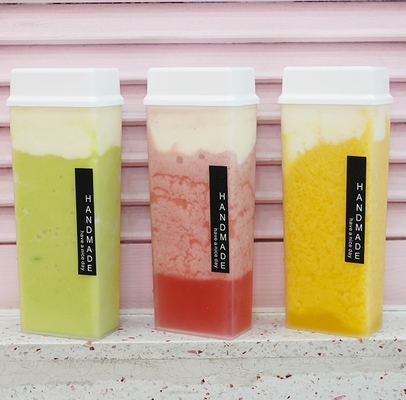 Moderne borse di tè a bolla isolate con manico a prova di perdite 120ml 250ml 350ml 500ml
