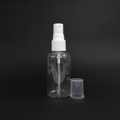 Bottiglie di spray di plastica in PET classiche rotonde superficie liscia diverse capacità per l'uso quotidiano