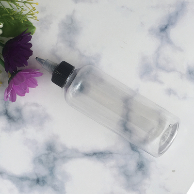 Bottiglie di plastica a vite personalizzabili in varie dimensioni con pannello di etichetta personalizzato