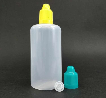 Bottiglie a goccia di vetro Tappo a goccia liscio Dispensatore liquido Trasparente Nero Personalizzare