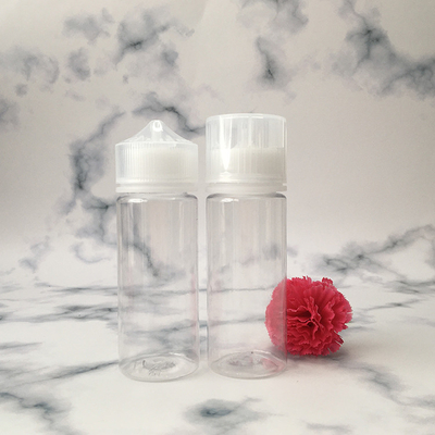 E Liquid Round PET Bottle Variety Pack Childproof Neck Trasparente 10 ml - 100 ml Dimensione