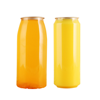 Bottiglie di tè al latte chiaro personalizzabili con manico da 120 ml a 500 ml di capacità Quadrata di forma rotonda