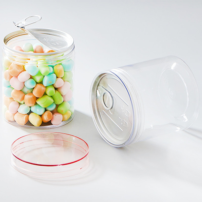 Elegant Plastic Cosmetic Jar Set Stampa personalizzata varie dimensioni per prodotti di bellezza