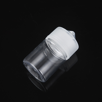 Bottiglie di liquido PET E rotonde con sigillo a vite del tappo con logo personalizzato