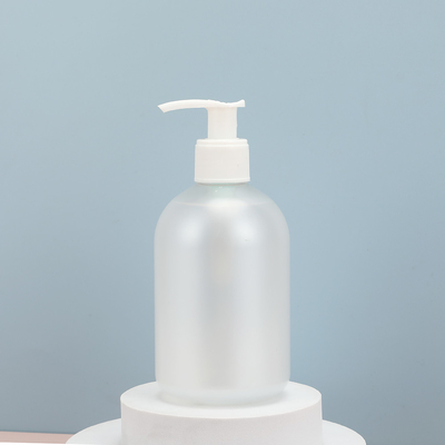 Flip top Bottiglie rotonde di lozione PET 300 ml Bottiglie chiare per una cura efficace del corpo