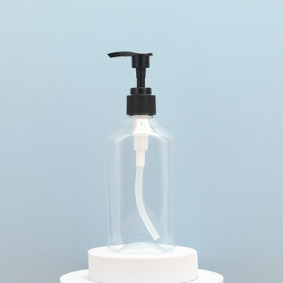 Stampa a schermo Bottiglie di lozione di plastica costruite utilizzando contenitori di corpo in PET e colletto in PET per le esigenze di imballaggio cosmetico per la cura della pelle