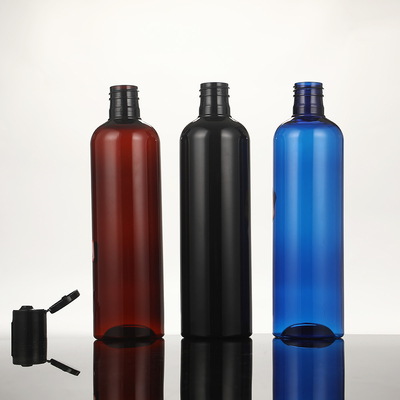 Flasche di unguento di plastica trasparente personalizzabili con opzioni di colore bianco / personalizzato