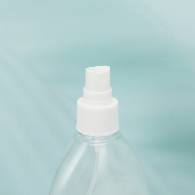 Bottiglie di lozione PMMA rotonde chiare 250 ml 300 ml 500 ml Campione fornito Bianco/Sottodivisione del Cliente