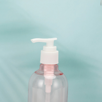 Bottiglie di lozione in plastica bianca personalizzabili per vari volumi con serigrafia