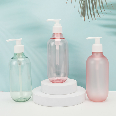Bottiglie di lozione in plastica bianca personalizzabili per vari volumi con serigrafia