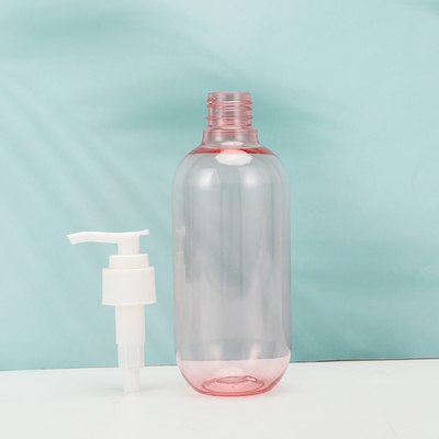 Bottiglie di lozione in plastica bianca personalizzabili per vari volumi con serigrafia