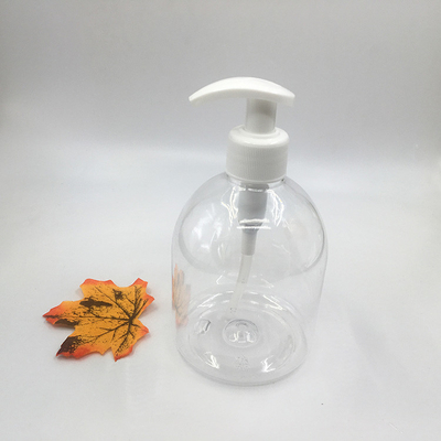 Bottiglia di pompa di shampoo PETG rotonda da 118 mm per cosmetici
