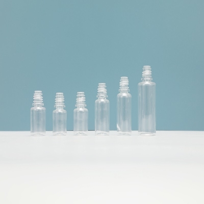 Bottiglie di liquido E trasparenti a prova di bambini personalizzabili Diverse dimensioni disponibili per il design del logo personalizzato.