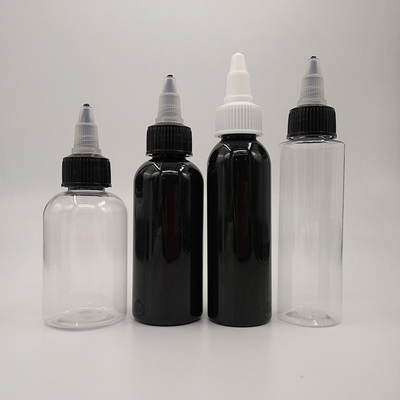 Bottiglie di plastica a vite personalizzate con più capacità per lo stoccaggio di liquidi