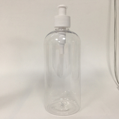 Bottiglia di pompa di distribuzione PETG ecocompatibile con altezza di 118 mm