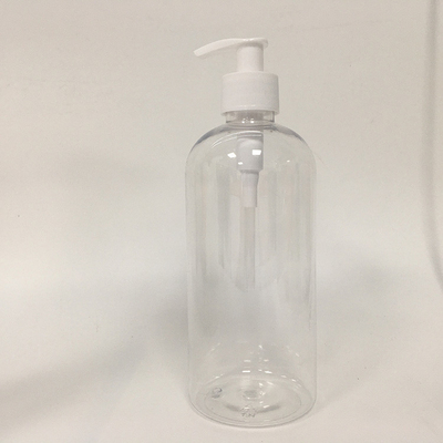 Bottiglia di pompa di distribuzione PETG ecocompatibile con altezza di 118 mm