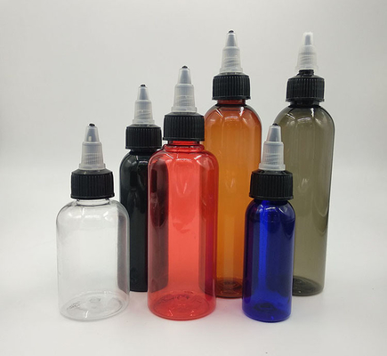 Bottiglie di imballaggio liquido a vite da 15 ml a 100 ml di varie dimensioni e stili