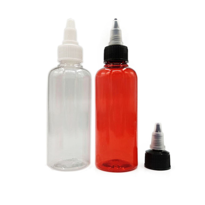 Bottiglie di plastica a vite a colori personalizzati con sigillo sicuro per una conservazione duratura