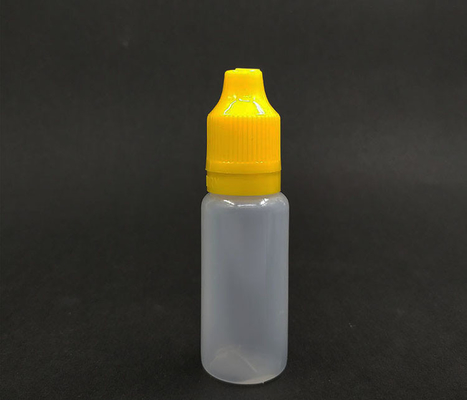 Bottiglie per goccioline trasparenti nere personalizzate 10 ml-120 ml Superficie liscia per lo stoccaggio di liquidi
