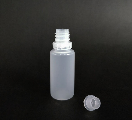 Bottiglie per goccioline trasparenti nere personalizzate 10 ml-120 ml Superficie liscia per lo stoccaggio di liquidi