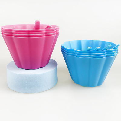 Moderne bottiglie di tè di latte di plastica isolante con maniglia conveniente