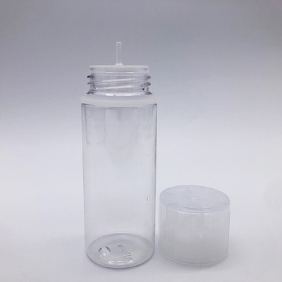 Copertura a vite di bottiglia trasparente e liquida a prova di bambini 10ml-100ml Capacità