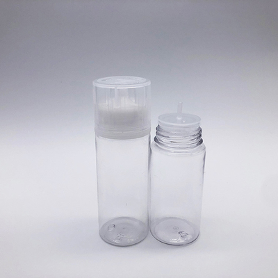Copertura a vite di bottiglia trasparente e liquida a prova di bambini 10ml-100ml Capacità