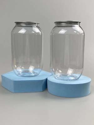 Vaso di plastica cosmetica stampato su misura per prodotti di cura personale e di bellezza