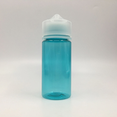 Bottiglia Liquida Rotonda E Trasparente da 100 ml Con Capo a Velocità Infantile